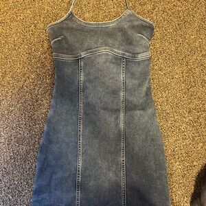 Aerie denim dress